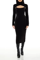 Sweater Midi Dress & Bolero Set
