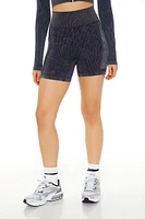 Active Seamless Ribbed Biker Shorts