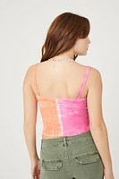 Rib-Knit Tie-Dye Cami