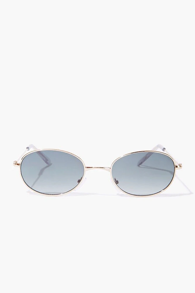 Oval Tinted Sunglasses