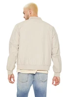 Drop-Sleeve Bomber Jacket