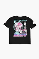 Girls Hello Kitty Race Car Tee (Kids)