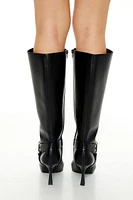 Stiletto Knee-High Boots