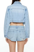 Rhinestone Star Trucker Jacket