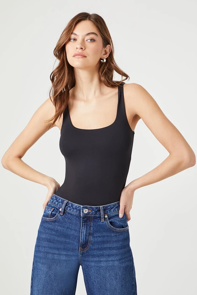 Square-Neck Tank Bodysuit