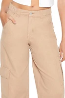 Twill Cargo Carpenter Pants