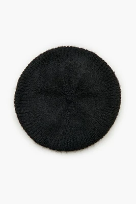 Ribbed Knit Beret