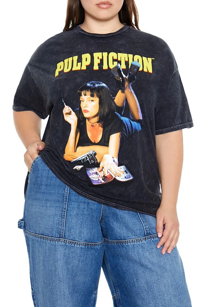 Plus Pulp Fiction Graphic Tee