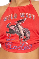 Wild West Rodeo Halter Top