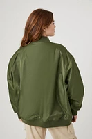 Zip-Up Bomber Jacket
