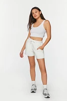 Fleece Drawstring Shorts