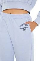 Caspian Sea Graphic Joggers