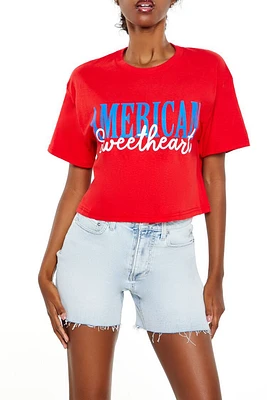 American Sweetheart Cropped Tee