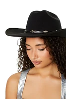 Studded-Trim Cowboy Hat