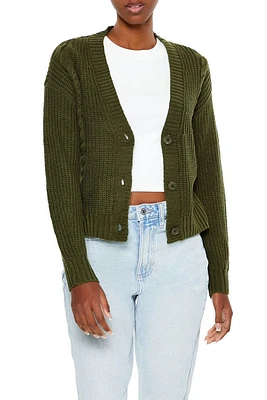 Drop-Sleeve Cardigan Sweater