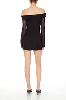 Off-the-Shoulder Mini Dress