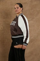 Plus Compton Cowboys Varsity Jacket