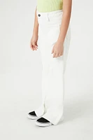 Girls High-Rise Flare Jeans (Kids)