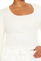 Plus Thermal Long-Sleeve Top