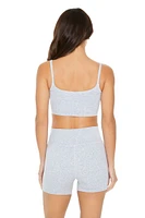 Seamless Heathered Sports Bra