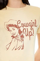 Cowgirl Up Graphic Baby Tee