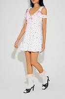 Betsey Johnson Babydoll Mini Dress