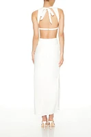 Sleeveless Cutout Maxi Dress