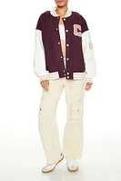 Varsity Letterman Bomber Jacket