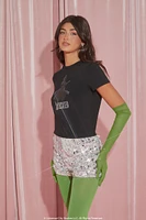 Wicked Rhinestone Elphaba Tee