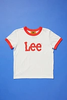 Girls Lee Graphic Ringer Tee (Kids)