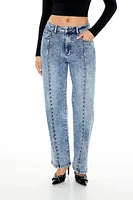 Grommet High-Rise 90s Straight Jeans