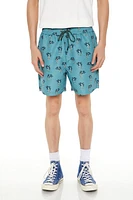 Palm Tree Swim Trunks