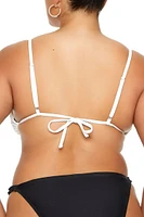 Plus String Bikini Top