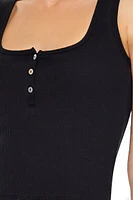 Cropped Thermal Tank Top