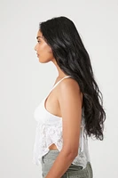 Plunging Lace Cami