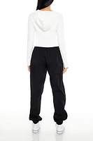 Seamed High-Rise Joggers