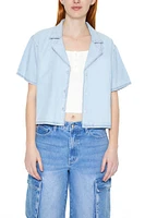 Denim Boxy Shirt