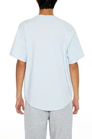 Cotton Curved-Hem Tee