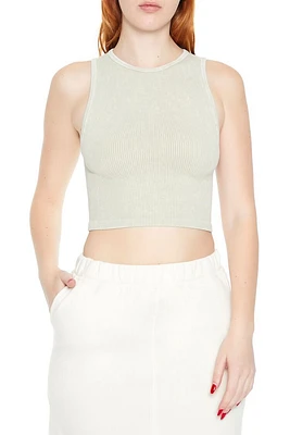 Cropped Seamless Tank Top