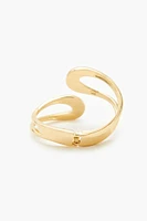 Spiral Cutout Bangle Bracelet