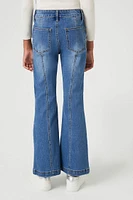 Girls Mid-Rise Flare Jeans (Kids)