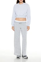 Layered Drawstring Sweatpants