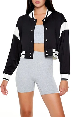 Active Colorblock Bomber Jacket