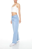 Rhinestone High-Rise Jeans