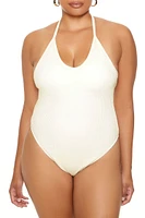 Plus Seamless One-Piece Swimsuit