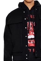 Drop-Sleeve Trucker Jacket