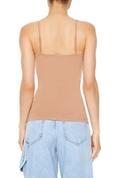 Cotton Scoop Neck Cami