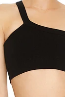 Seamless One-Shoulder Sports Bra