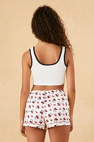 Disney Minnie Mouse Pajama Crop Top