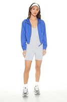 Active Zip-Up Hooded Jacket